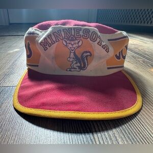 Vintage Minnesota Golden Gophers Hat College Football Collectable NCAA unisex